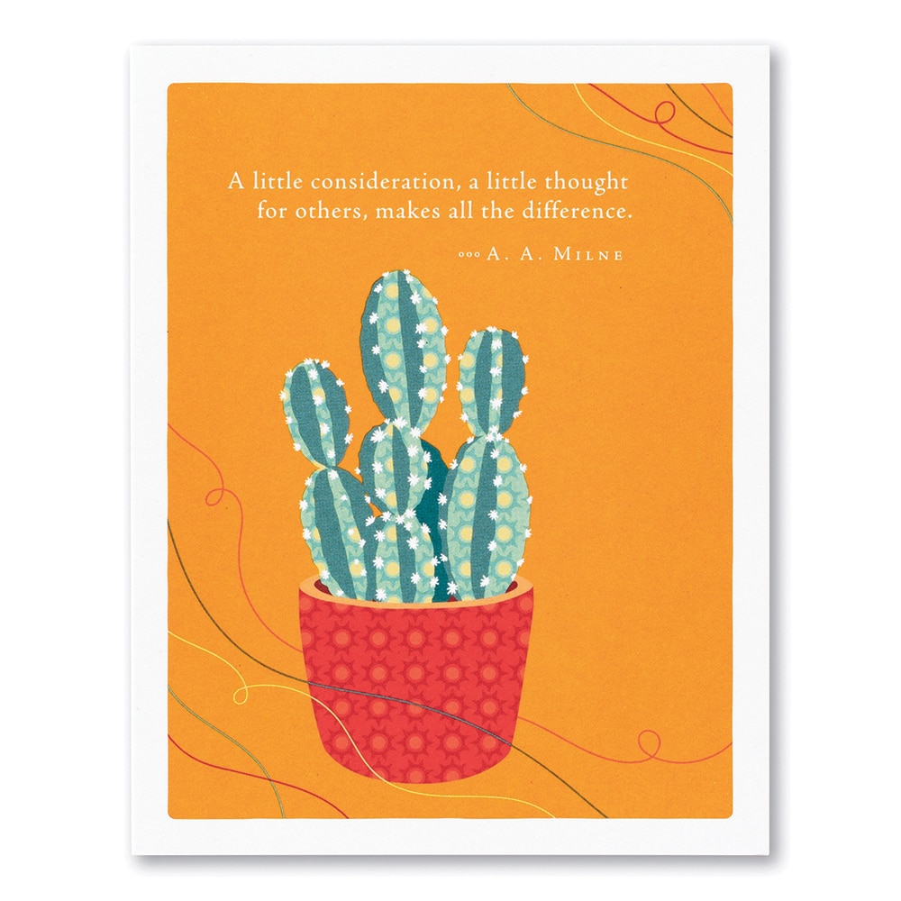 Positively Green, Greeting Cards, Gifts, A Little Consideration A Little Thought, 527232